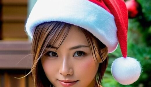 【無料で読める？】温泉で出会った美のサンタ（セリフなし AI画像集） 【シンセティクビーナス】