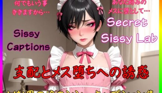【無料で読める？】Sissy Captions Mな男の娘のシシーキャプション集 支配とメス堕ちへの誘惑 何でもいう事ききますから… あなた好みのメスに堕として… 【Secret Sissy Lab】