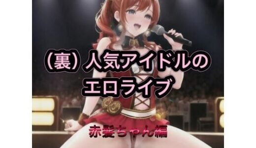 【無料で読める？】（裏）人気アイドルのエロライブ  赤髪ちゃん編 【まんまんちん】