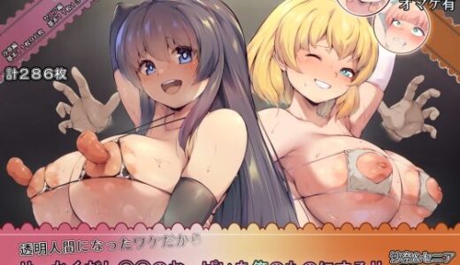 【無料で読める？】透明人間になったワケだから せっかくだし○○のおっぱいを俺のものにする！！ 沙奈＆セニア Wセット 【ほわいとロケット】