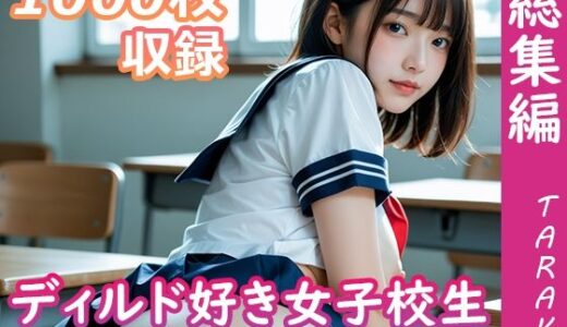 【無料で読める？】ディルド好き女子校生 総集編 【TARAKO】