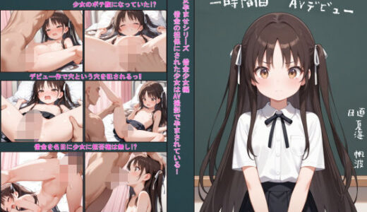 【無料で読める？】少女孕ませシリーズ  借金少女編  借金の担保にされた少女はAV撮影で孕まされている！ 【ノボホポル】