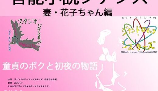 【無料で読める？】官能小説:若妻・花子と僕の初夜 【ヒロカワミズキ（スタジオ・ジナシスタ！！）】