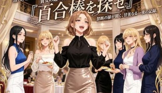 【無料で読める？】百合棒を探せ！〜豪華絢爛な秘密の宴〜 【百合レズ画像AI牡丹】