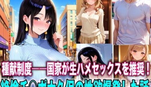 【無料で読める？】種献制度―国家が生ハメセックスを推奨！絶倫チ○ポ大久保の性欲爆発 【TonLab】