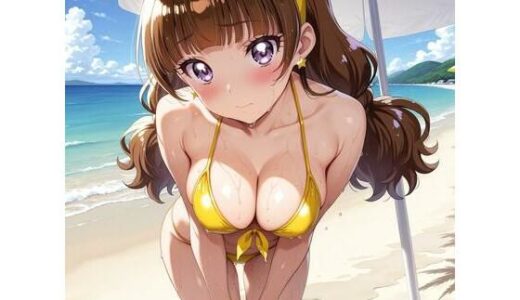 【無料で読める？】き〇らのビーチでナンパ墜ちエッチ 【らんで】