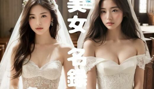 【無料で読める？】【美女名録】vol6.17  白い約束──その夜に永遠を誓う  100枚【AIグラビア写真集】 【AI美女制作参謀本部4課】