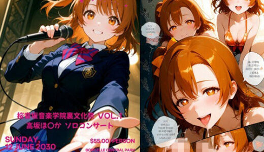 【無料で読める？】桜音坂音楽学院裏文化祭  vol.1 高坂ほ〇か  ソロコンサート 【まそみそ】