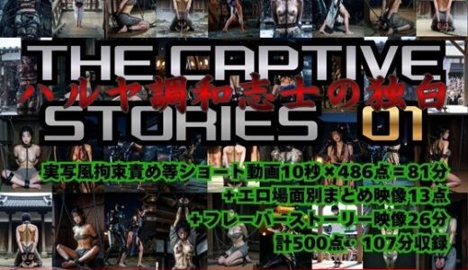 【無料で読める？】実写風拘束責めショート動画集 The Captive Stories 01 ハルヤ調和志士の独白 【拘束マニア商会】