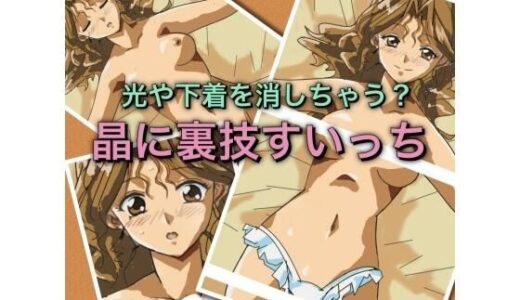 【無料で読める？】光や下着を消しちゃう？晶に裏技すいっち 【七六屋】