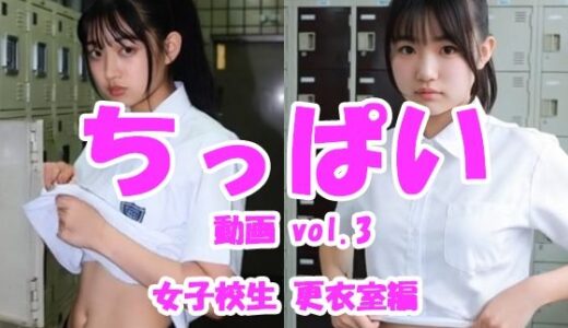 【無料で読める？】ちっぱい動画 vol.3 女子校生更衣室編 【Tomomix.ai】