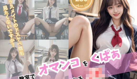【無料で読める？】教室でオマンコをくぱぁしてくれるJK 【しいたけ】