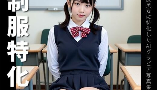 【無料で読める？】制服特化 -AIグラビア写真集- 【AIグラビア館】