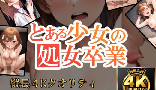 【無料で読める？】［4Kクオリテイ縦長アニメ］美琴ちゃんがそこらへんの人で処女卒業するSS（ショートストーリー） 【ワキムレ】