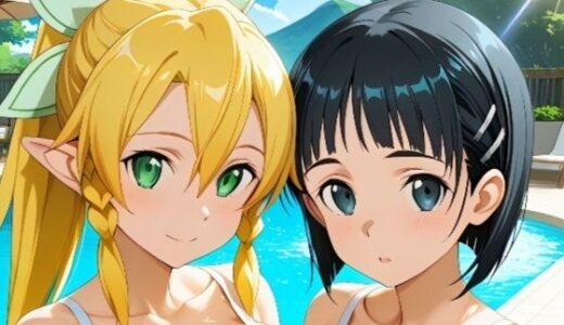 【無料で読める？】スクール水着の◯葉と◯ー◯ァ 【ふるやのCG】