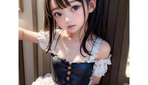 【無料で読める？】メイド服美少女とキス（舌出しあり） 【Echo Neko】