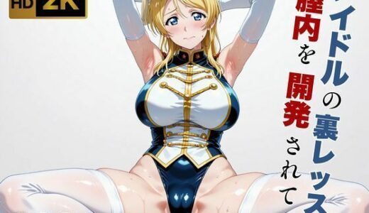 【無料で読める？】【ラブラ●ブ】【絢●絵里】金髪アイドル、マーチングバンド衣装のまま快感を教えられる 【画像生成マン】