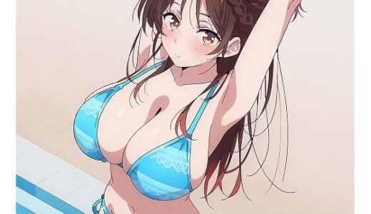 【無料で読める？】【音声付き動画6本】プールで水着の水〇千鶴とプライベートレッスン 【爆乳コレクション】