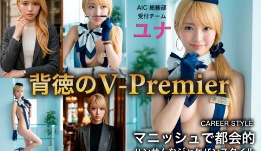 【無料で読める？】［AI写真集］ AIC-Photo 背徳のV Premier 05:ユナ「月曜の応接」完全解禁版 【ぷりぴちAI編集部】