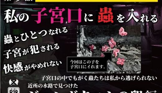 【無料で読める？】私の子宮口の中に蟲を入れる 第9話 近所の水路で見つけたジャンボタニシの卵編 【シングルママの日常】