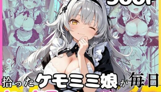 【無料で読める？】尽くし系のシルヴィちゃん  拾ったケモミミ娘が毎日ご奉仕させてとお願いしてくるお話  半袖メイド編 【えっちなメイド喫茶】
