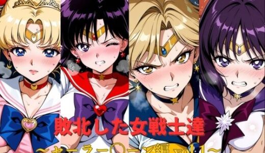 【無料で読める？】敗北した女戦士達〜セーラー◯ーン編 vol.1〜 【おかず帝国】