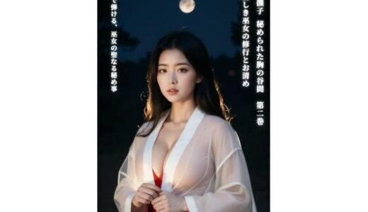 【無料で読める？】大和撫子 秘められた胸の谷間 第2巻 麗しき巫女の修行とお清め 【大和撫子アートAI画像集】