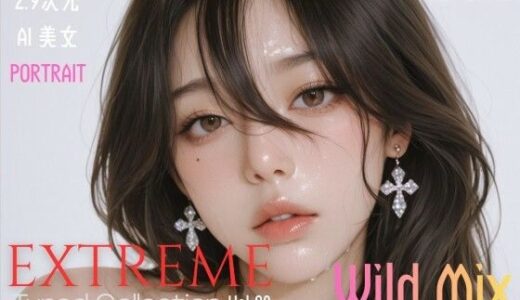 【無料で読める？】2.9次元AI美女 PORTRAIT EXTREME Tuned Collection VOL.08 Wild Mix AI SEX 動画集 【KEI diffusion】