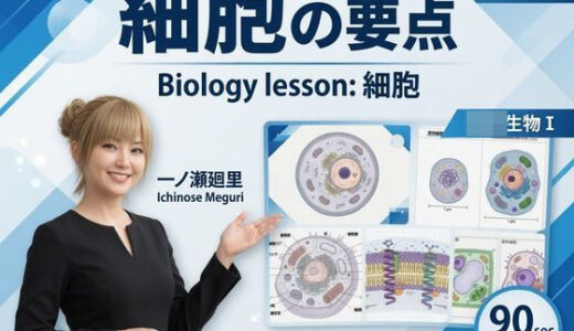 【無料で読める？】【▲20】一ノ瀬廻里 大学に進学し強豪予備校『DOPUX（ドピュックス』で生物I，IIを教える名物講師に！（Vol.002:細胞） 【Libido-Labo】