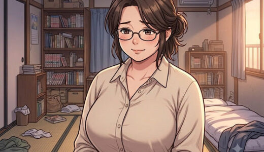 【無料で読める？】【官能小説】バイト先の真面目なパートさん  第二話  看病のつもりが…不慣れなご奉仕 【青いらいおん】