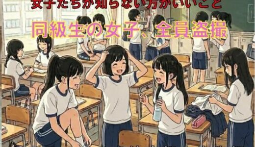 【無料で読める？】女子たちが知らない方がいいこと。同級生の女子、全員盗撮【クラスマッチ・体育祭・文化祭】 【CMNFリアリズム】