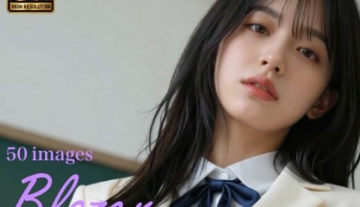 【無料で読める？】6K高画質保存版｜Elsefield Studio 0002 Blazer Collection｜ブレザー制服コスプレ美女画像50枚セット 【Elsefield Studio】