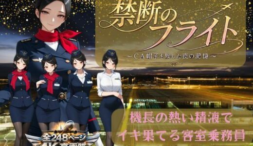 【無料で読める？】禁断のフライト 〜CA帽子を残した夜の記憶〜 【ピンク研究所】