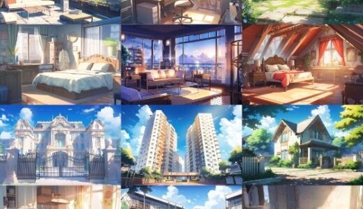 【無料で読める？】【繊細で芸術的な家や室内系背景】著作権フリーの高解像度画像（100枚） 【Game Material Store】