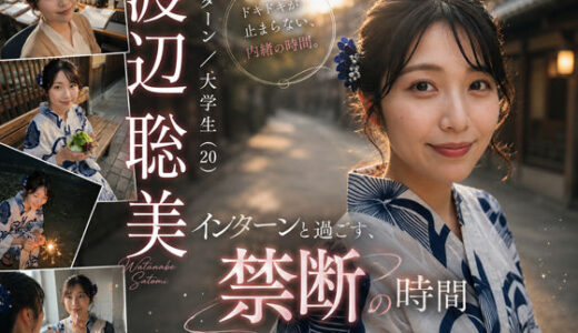 【無料で読める？】【AI生成】AI写真集 Vol.4 渡辺 聡美 インターン/大学生（24）「インターンと過ごす、禁断の時間」 【Lumina-Reijin】