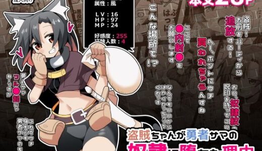 【無料で読める？】盗賊ちゃんが勇者サマの奴●に堕ちた理由 【ほにゃーの左クリック】