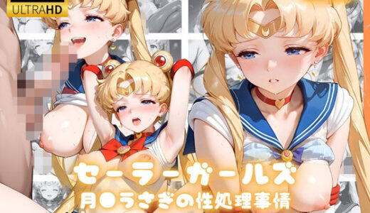 【無料で読める？】セーラーガールズ  月●うさぎの制処理事情 【リアヌーン】