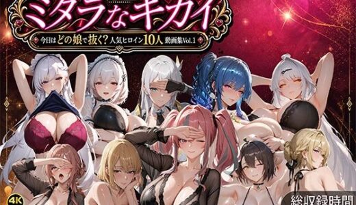 【無料で読める？】ミダラなキカイ 〜今日はどの娘で抜く！？ 人気ヒロイン10人動画集Vol.1〜 【むらた屋】
