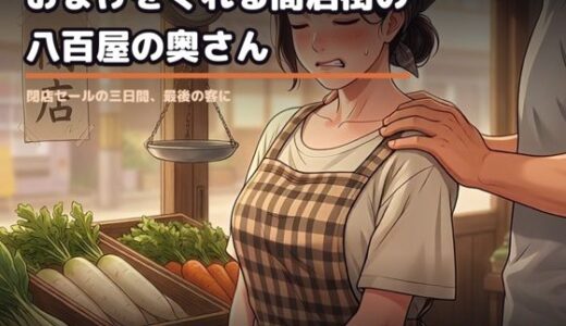 【無料で読める？】おまけをくれる商店街の八百屋の奥さん 〜閉店セールの三日間、最後の客に〜 【ジラシックパーク】